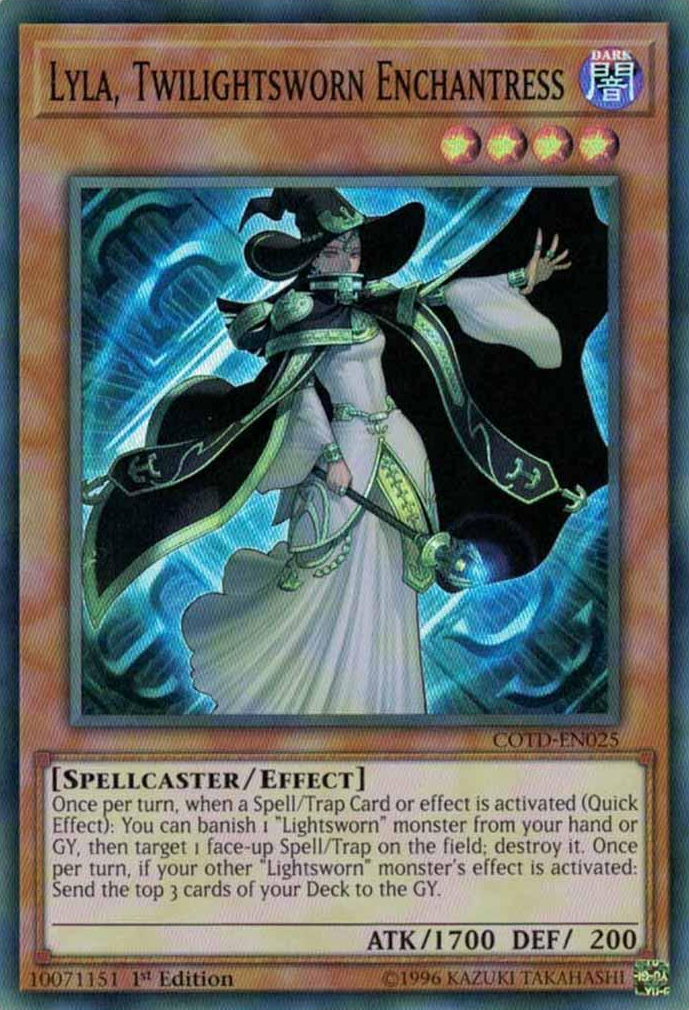 Lyla, Twilightsworn Enchantress [COTD-EN025] Super Rare | Good Games Adelaide SA