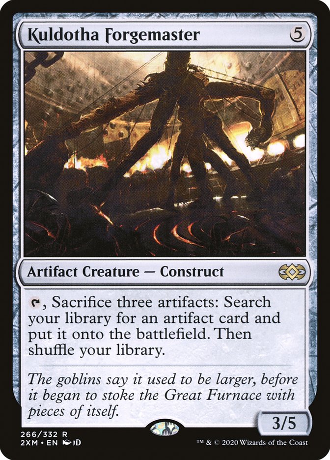 Kuldotha Forgemaster 266 (Double Masters)  - Foil | Good Games Adelaide SA