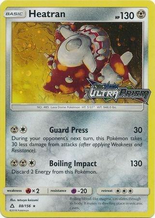 Heatran Prerelease 088/156 (Alternate Art Promos)  - Holofoil | Good Games Adelaide SA