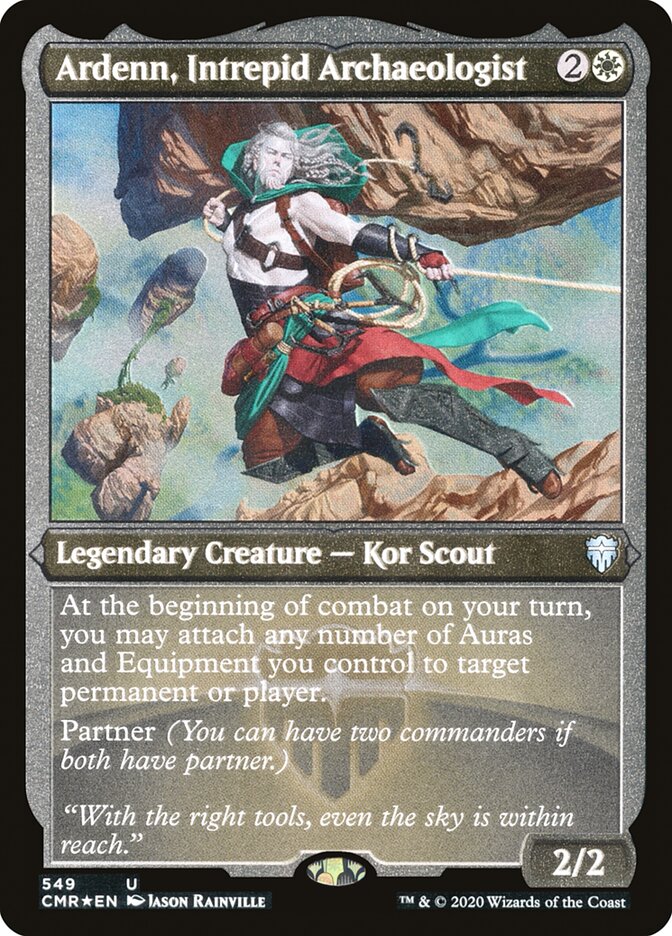 Ardenn, Intrepid Archaeologist (Foil Etched) [Commander Legends] | Good Games Adelaide SA