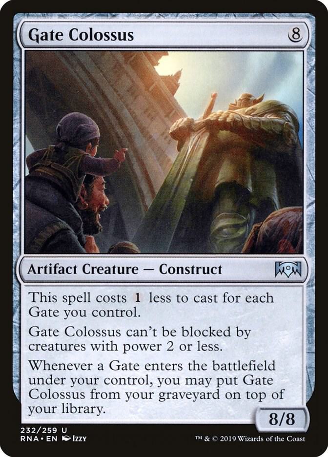 Gate Colossus 232 (Ravnica Allegiance)  - Foil | Good Games Adelaide SA