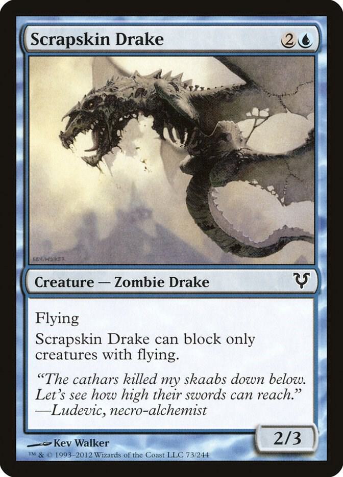 Scrapskin Drake 73 (Avacyn Restored)  - Foil | Good Games Adelaide SA