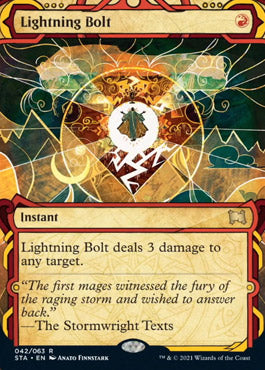 Lightning Bolt (Etched Foil) [Strixhaven Mystical Archive] | Good Games Adelaide SA