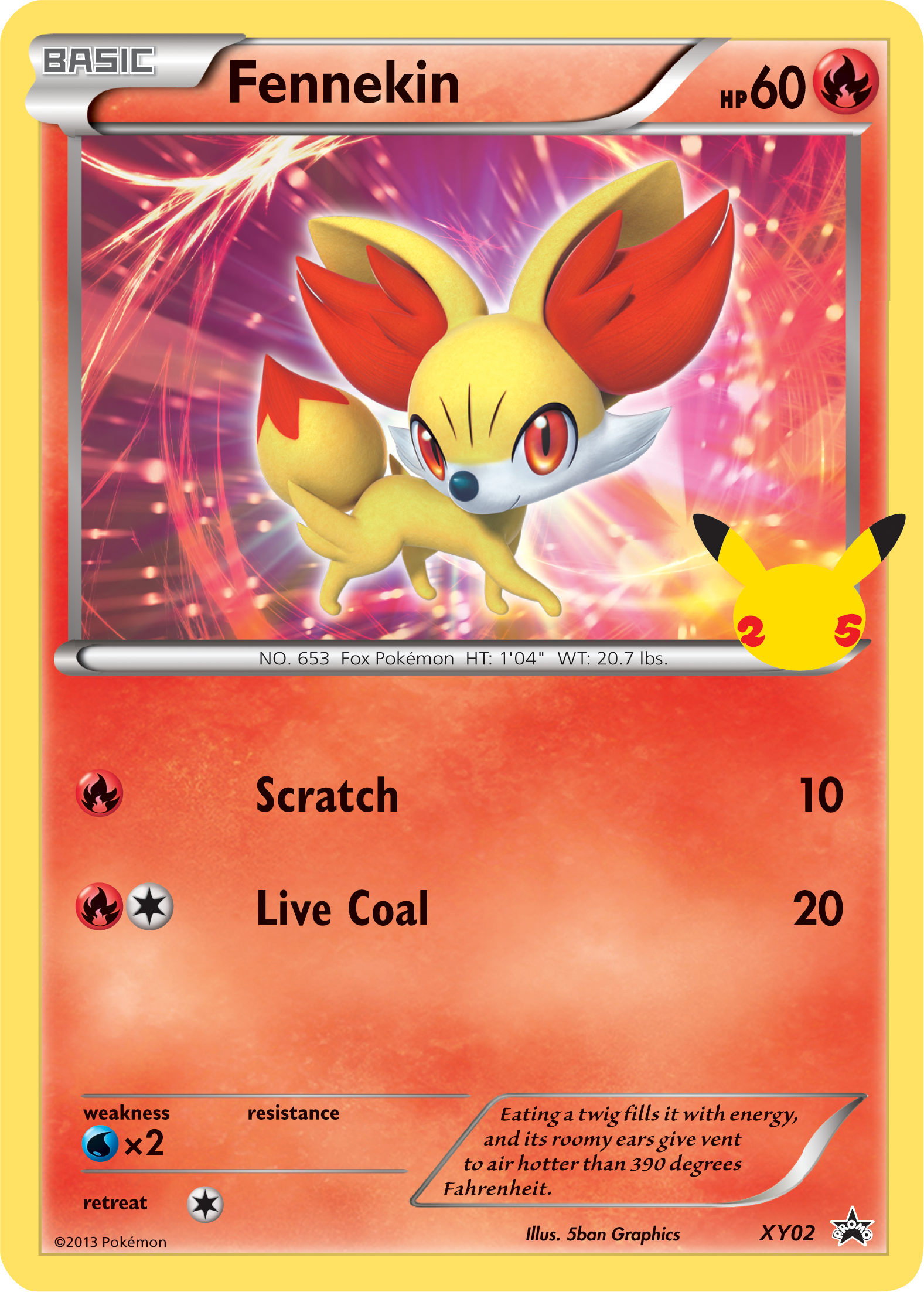 Fennekin (XY02) [First Partner Pack] | Good Games Adelaide SA