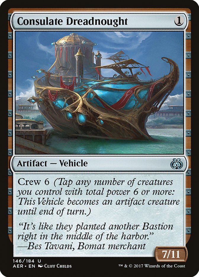 Consulate Dreadnought 146 (Aether Revolt)  - Foil | Good Games Adelaide SA