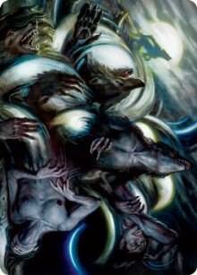 Lunar Rejection Art Card 23 (Art Series: Innistrad: Crimson Vow)  | Good Games Adelaide SA