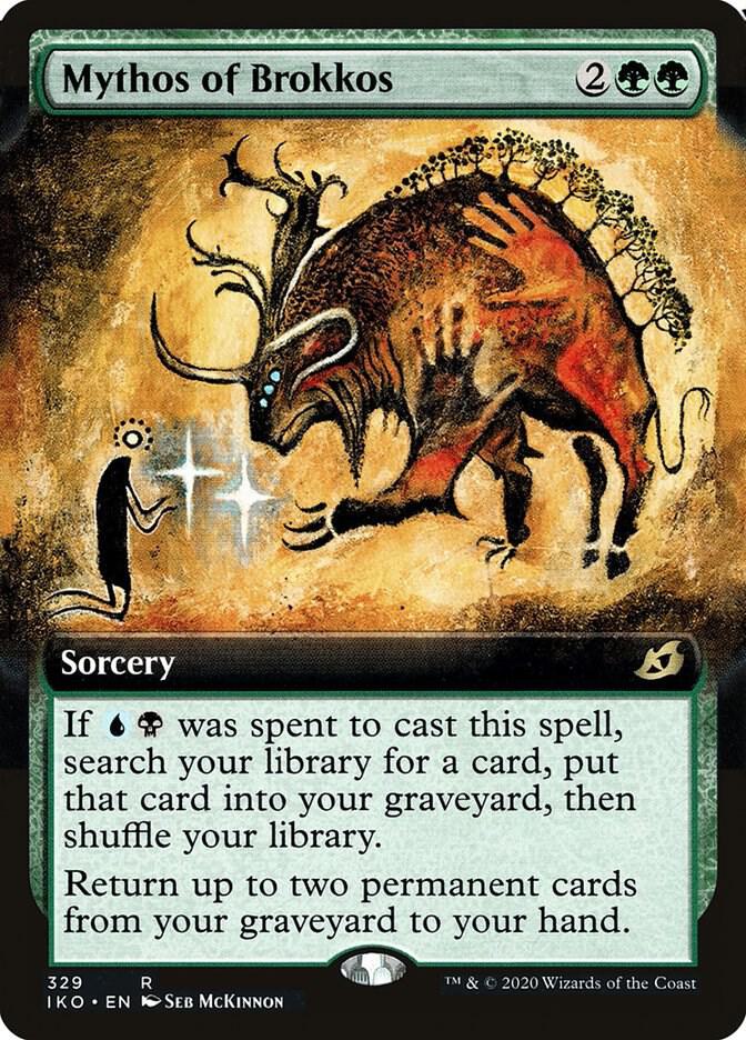 Mythos of Brokkos 329 (Ikoria: Lair of Behemoths)  - Foil | Good Games Adelaide SA