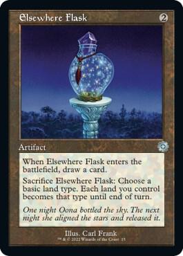 Elsewhere Flask 15 (The Brothers' War: Retro Frame Artifacts)  | Good Games Adelaide SA