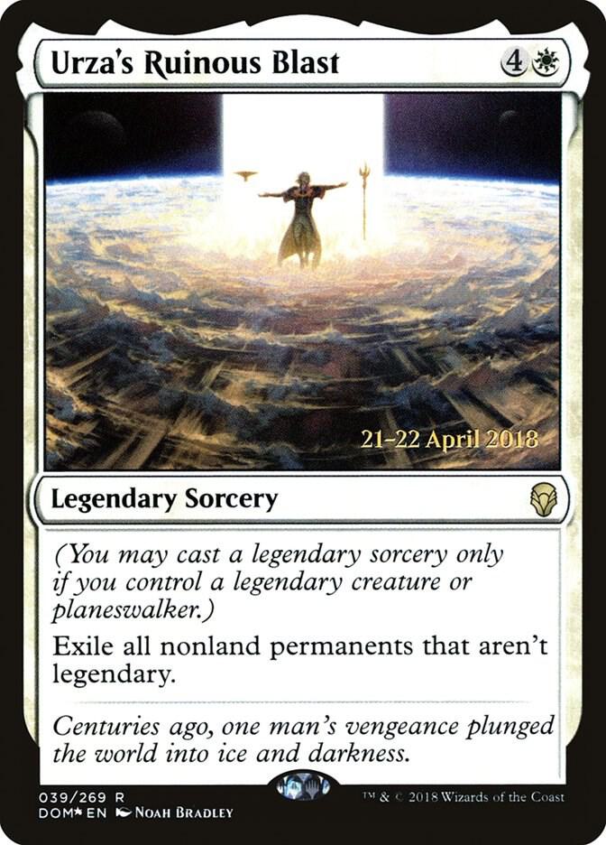 Urzas Ruinous Blast 39 (Prerelease Cards)  - Foil | Good Games Adelaide SA