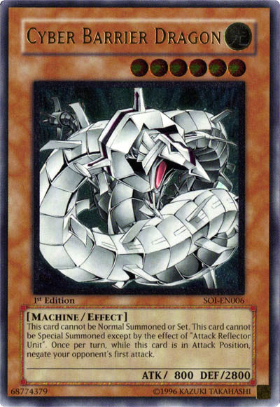 Cyber Barrier Dragon (UTR) [SOI-EN006] Ultimate Rare | Good Games Adelaide SA