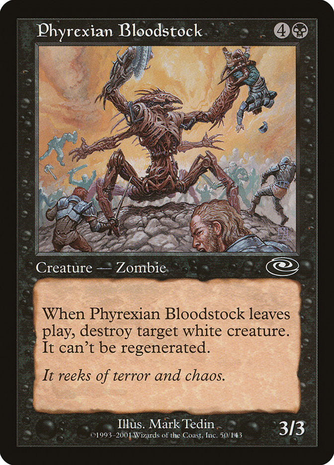 Phyrexian Bloodstock 50 (Planeshift)  - Foil | Good Games Adelaide SA