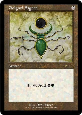 Golgari Signet 292 (Secret Lair Drop Series)  | Good Games Adelaide SA