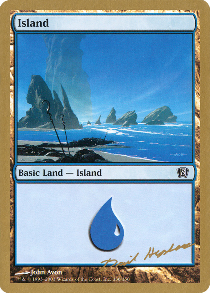 Island (dh336) (Dave Humpherys) [World Championship Decks 2003] | Good Games Adelaide SA