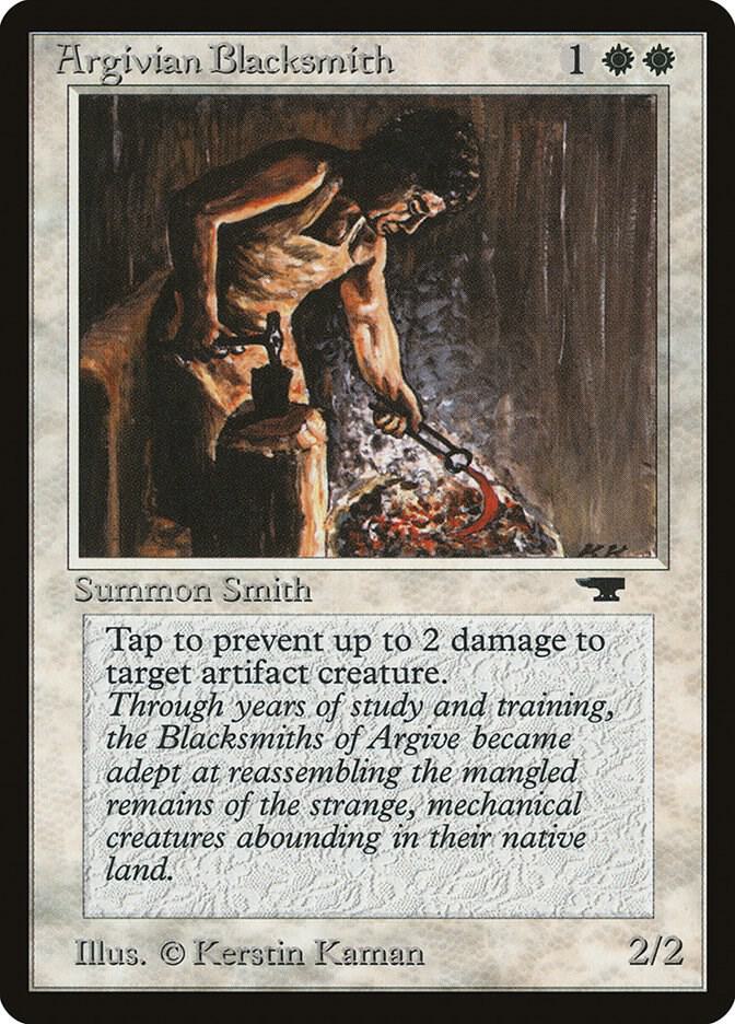 Argivian Blacksmith  (Antiquities)  | Good Games Adelaide SA