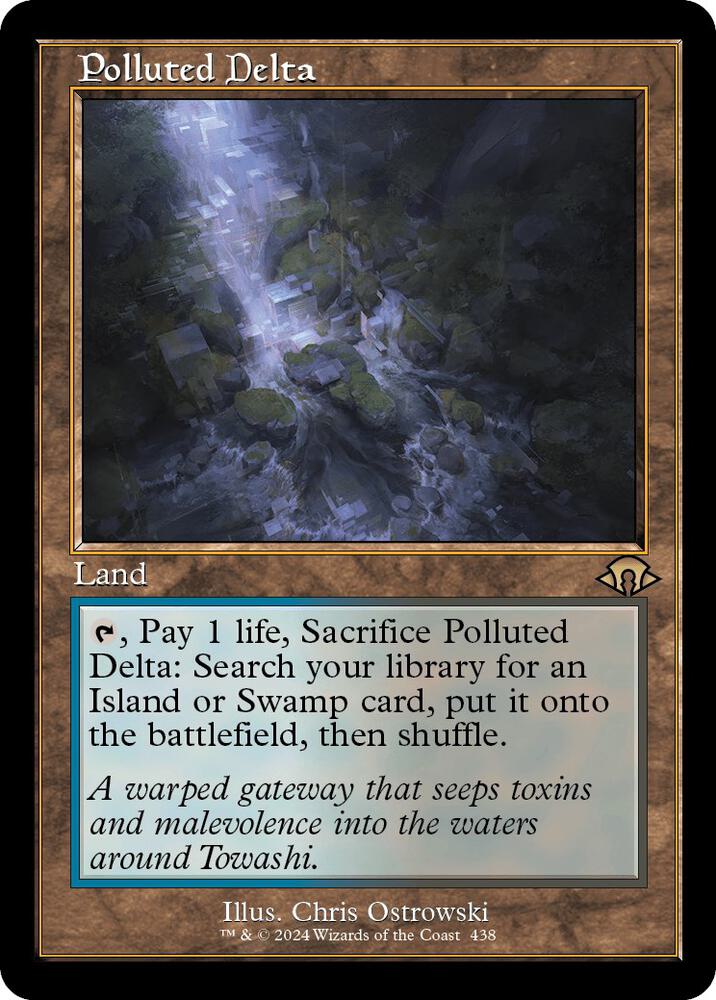 Polluted Delta 438/319 (Modern Horizons 3)  - Retro Foil | Good Games Adelaide SA