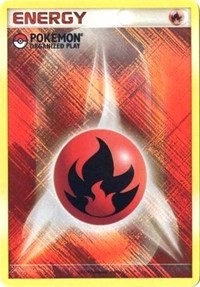 Fire Energy (2009 Unnumbered POP Promo) [League & Championship Cards] | Good Games Adelaide SA