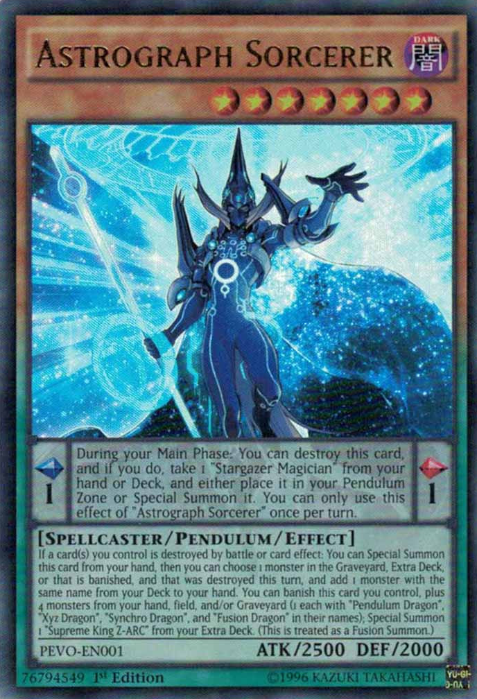 Astrograph Sorcerer [PEVO-EN001] Ultra Rare | Good Games Adelaide SA