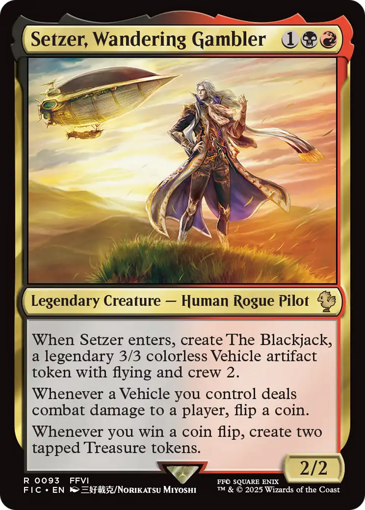 Setzer, Wandering Gambler [FINAL FANTASY Commander] | Good Games Adelaide SA