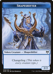 Elf Warrior // Shapeshifter Double-sided Token [Kaldheim Tokens] | Good Games Adelaide SA