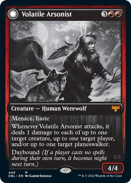 Volatile Arsonist 448 (Innistrad: Double Feature)  | Good Games Adelaide SA