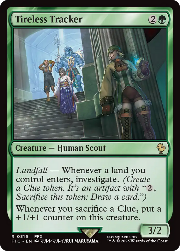 Tireless Tracker [FINAL FANTASY Commander] | Good Games Adelaide SA