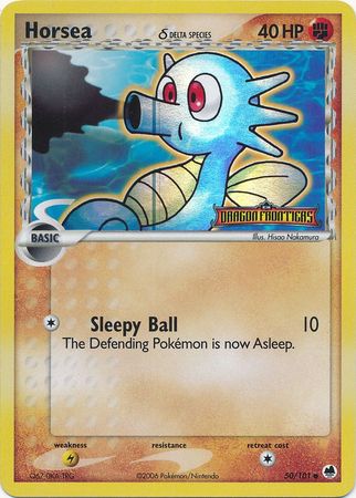 Horsea (50/101) (Delta Species) (Stamped) [EX: Dragon Frontiers] | Good Games Adelaide SA
