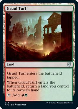 Gruul Turf 243 (Commander: Adventures in the Forgotten Realms)  | Good Games Adelaide SA
