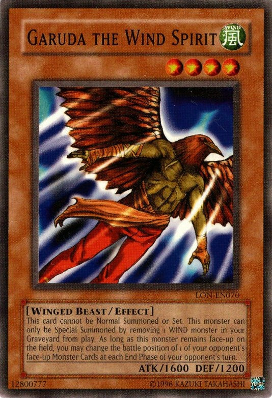 Garuda the Wind Spirit [LON-EN070] Common | Good Games Adelaide SA