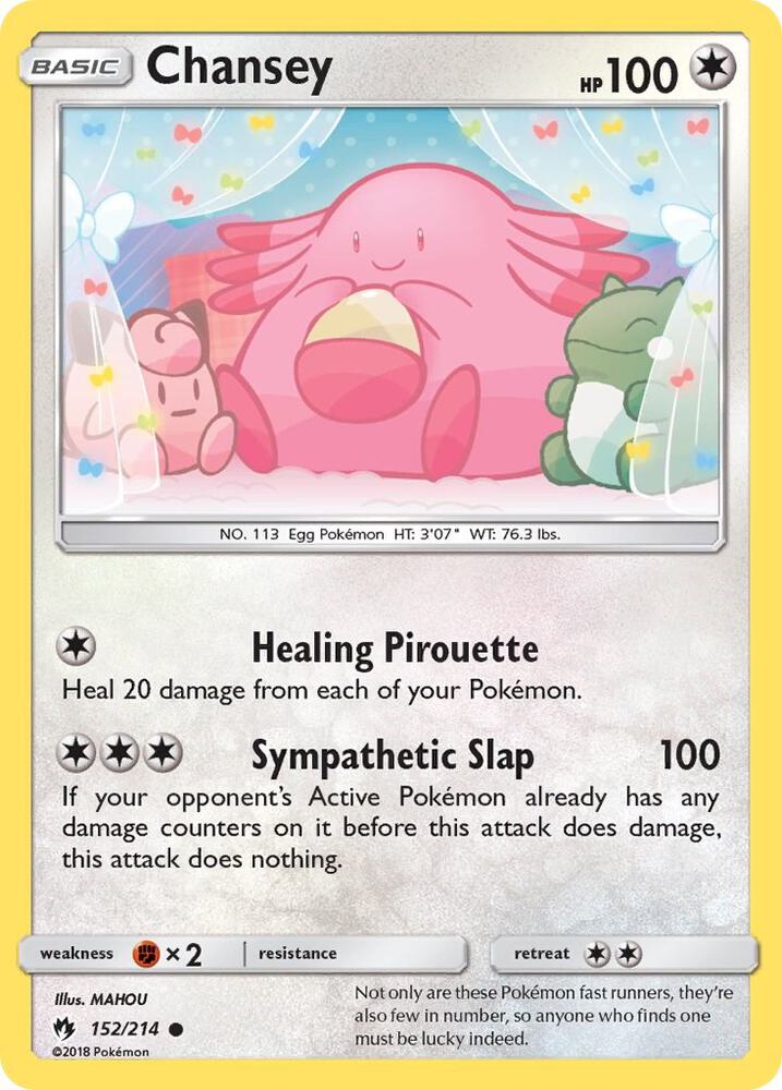 Chansey 152/214 (SM - Lost Thunder)  | Good Games Adelaide SA