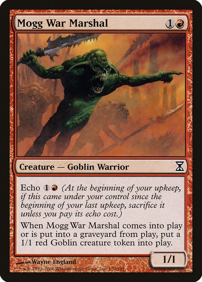 Mogg War Marshal 170 (Time Spiral)  - Foil | Good Games Adelaide SA