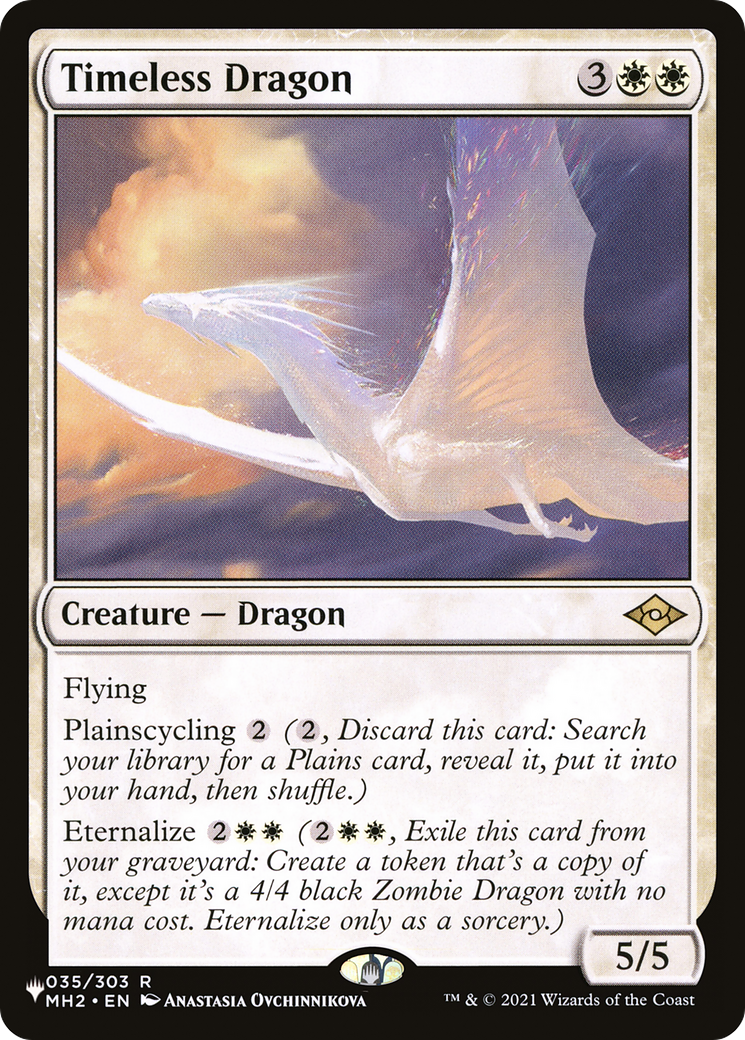 Timeless Dragon [The List Reprints] | Good Games Adelaide SA