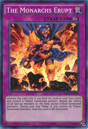 The Monarchs Erupt [MP15-EN044] Super Rare | Good Games Adelaide SA