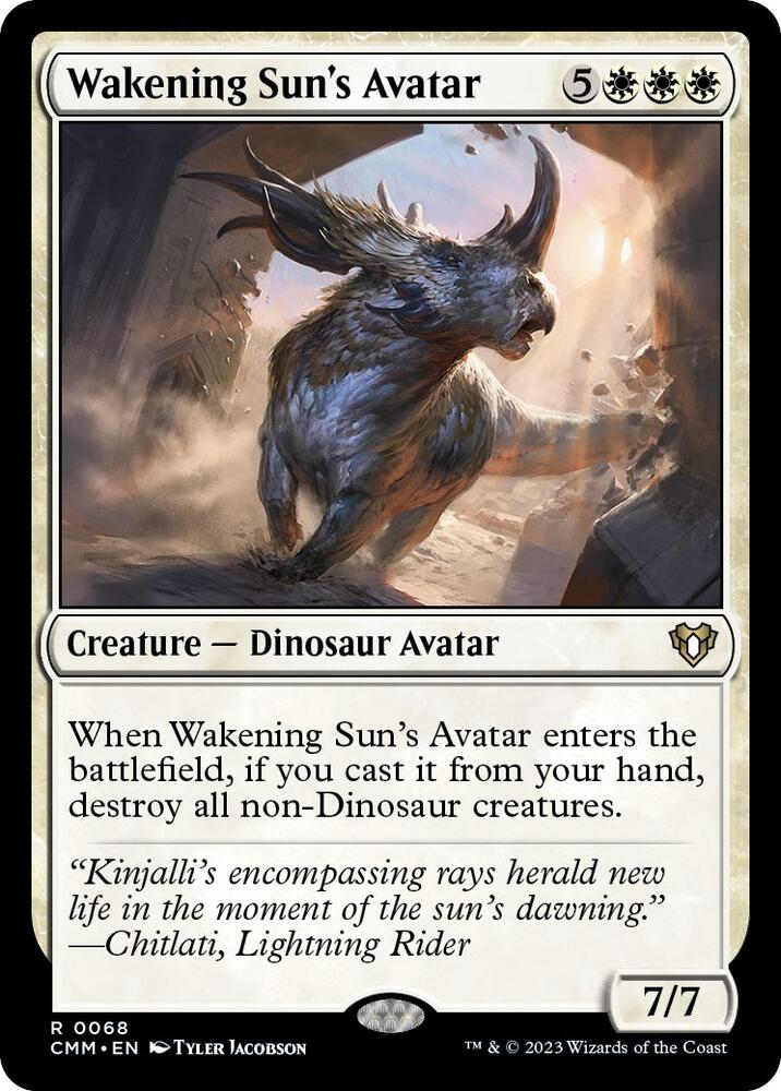 Wakening Sun's Avatar 68 (Commander Masters)  | Good Games Adelaide SA