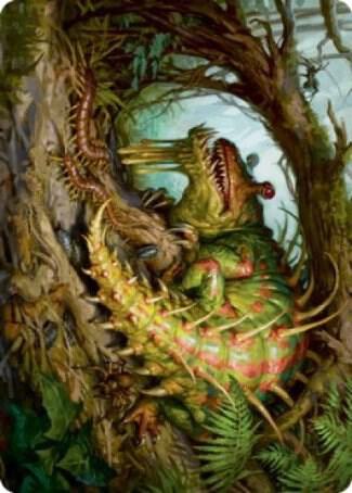 Blex Vexing Pest Art Card 22 (Art Series: Strixhaven)  | Good Games Adelaide SA
