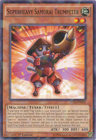 Superheavy Samurai Trumpeter [SP15-EN028] Shatterfoil Rare | Good Games Adelaide SA