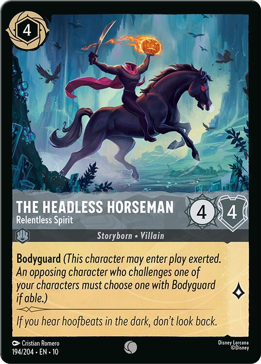 The Headless Horseman Relentless Spirit 194/204 (Whispers in the Well)  | Good Games Adelaide SA