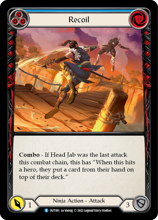 Recoil (Blue) [OUT061] (Outsiders) | Good Games Adelaide SA