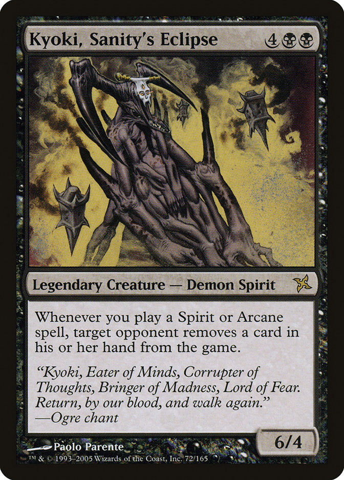 Kyoki, Sanity's Eclipse 72 (Betrayers of Kamigawa)  - Foil | Good Games Adelaide SA