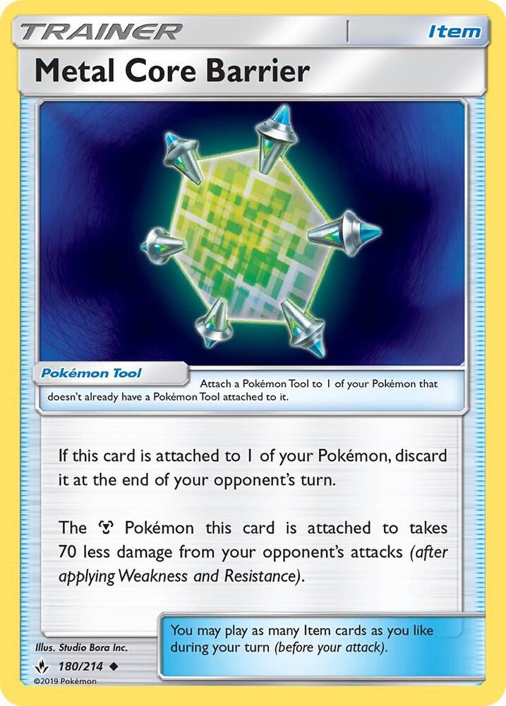 Metal Core Barrier 180/214 (SM - Unbroken Bonds)  | Good Games Adelaide SA