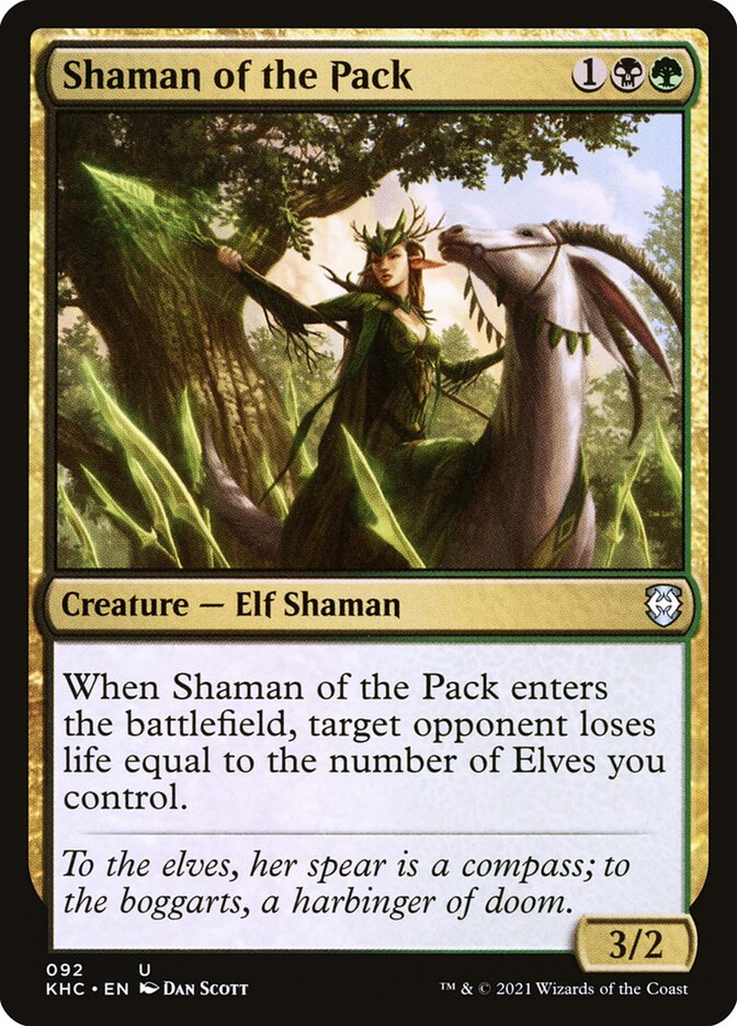 Shaman of the Pack 92 (Commander: Kaldheim)  | Good Games Adelaide SA