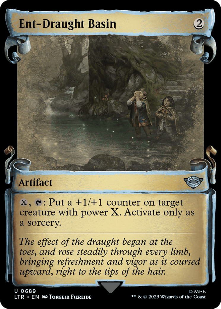 Ent-Draught Basin [The Lord of the Rings: Tales of Middle-Earth Showcase Scrolls] | Good Games Adelaide SA