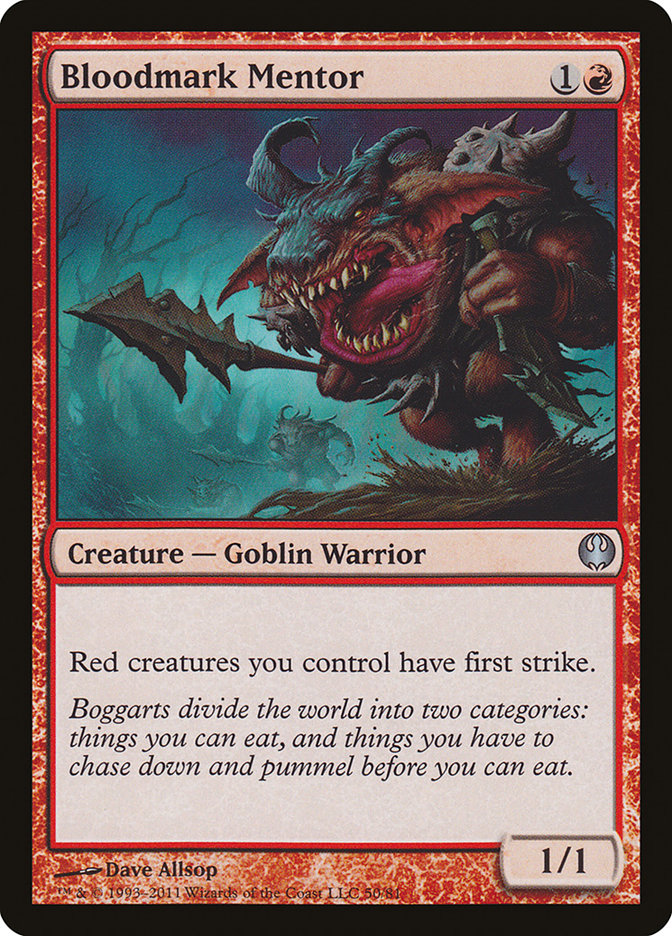Bloodmark Mentor 50 (Duel Decks: Knights vs. Dragons)  | Good Games Adelaide SA