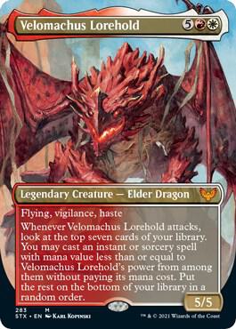 Velomachus Lorehold Borderless 283 (Strixhaven: School of Mages)  | Good Games Adelaide SA