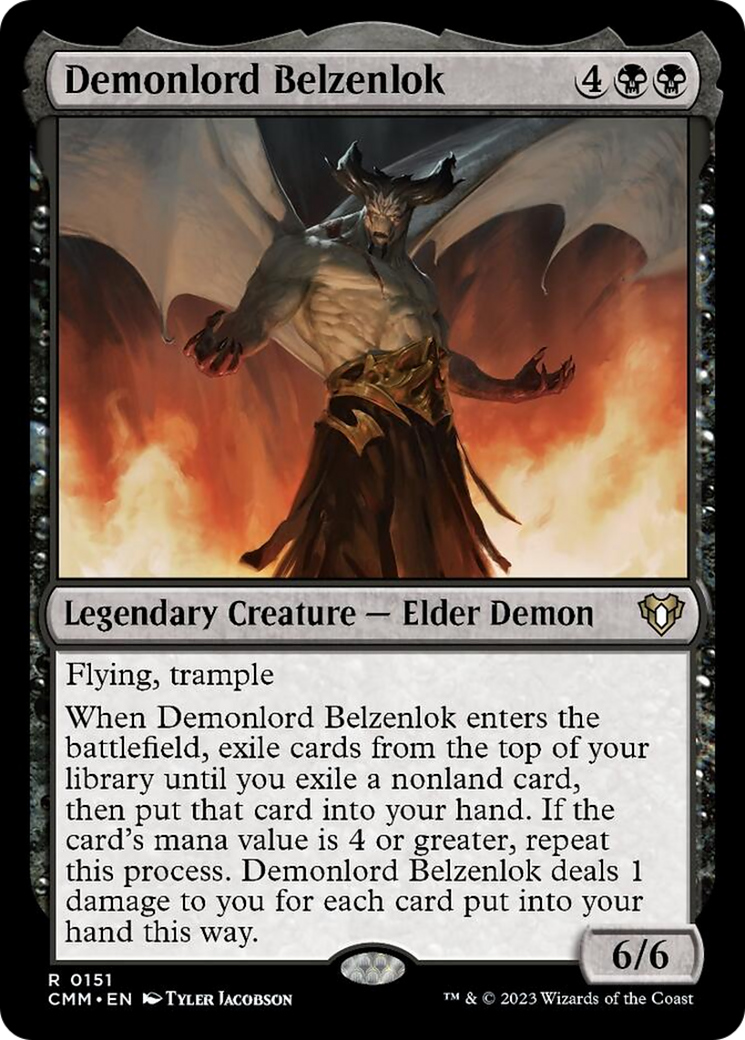 Demonlord Belzenlok [Commander Masters] | Good Games Adelaide SA