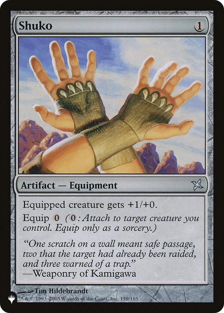 Shuko 159/165 (The List Reprints)  | Good Games Adelaide SA