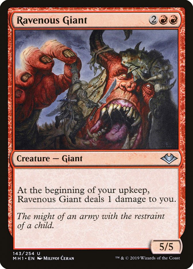 Ravenous Giant [Modern Horizons] | Good Games Adelaide SA