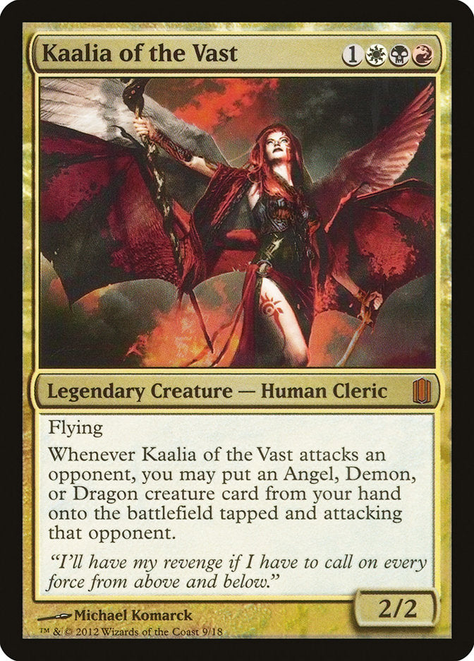 Kaalia of the Vast [Commander's Arsenal] | Good Games Adelaide SA