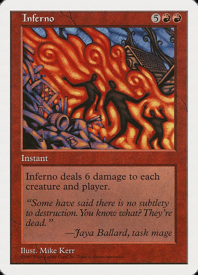 Inferno (Portuguese Copyright) [Fifth Edition] | Good Games Adelaide SA