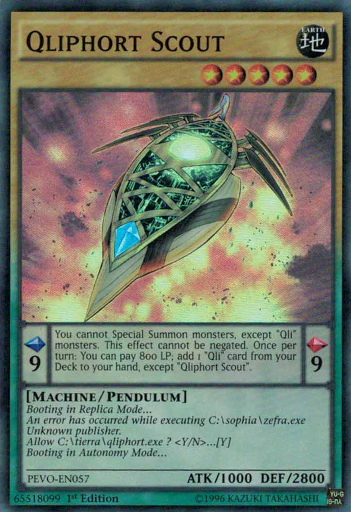 Qliphort Scout [PEVO-EN057] Super Rare | Good Games Adelaide SA