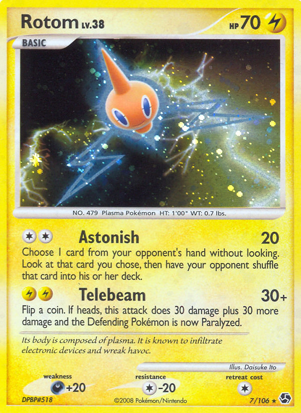 Rotom (7/106) [Diamond & Pearl: Great Encounters] | Good Games Adelaide SA